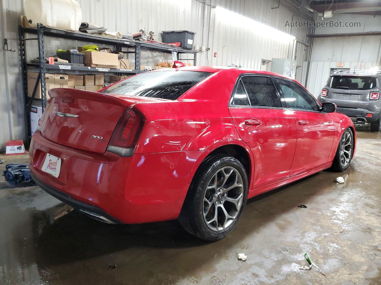 2016 Chrysler 300 S Red vin: 2C3CCABT3GH141205