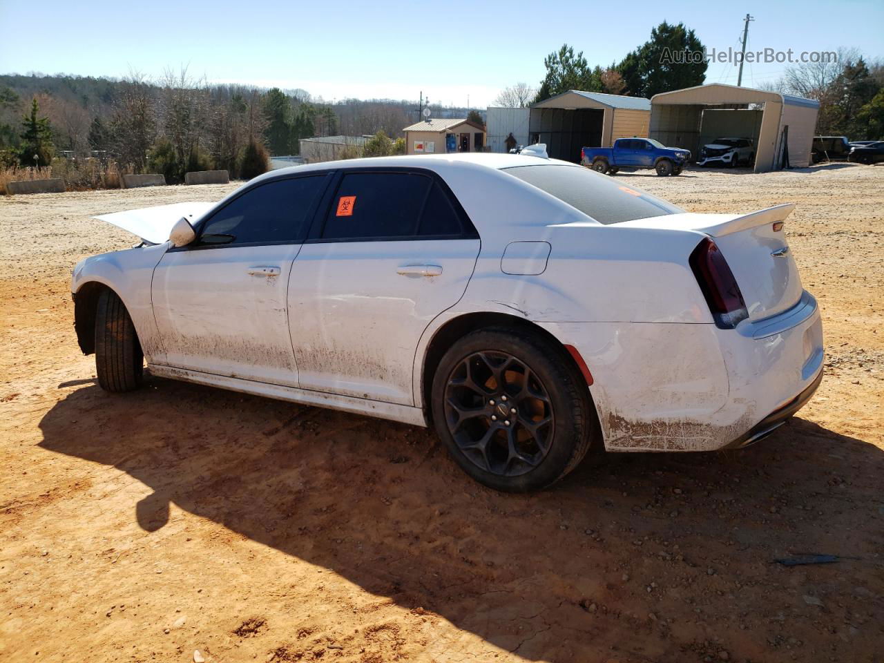 2019 Chrysler 300 S White vin: 2C3CCABT3KH618224