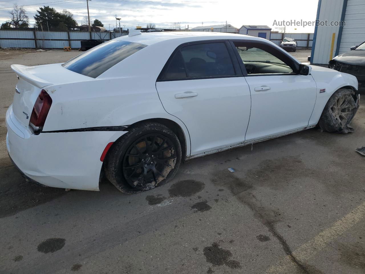 2019 Chrysler 300 S White vin: 2C3CCABT5KH665514