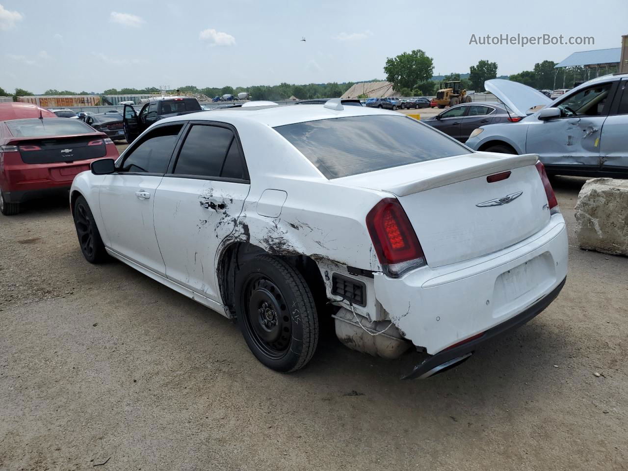 2017 Chrysler 300 S Белый vin: 2C3CCABT7HH646715