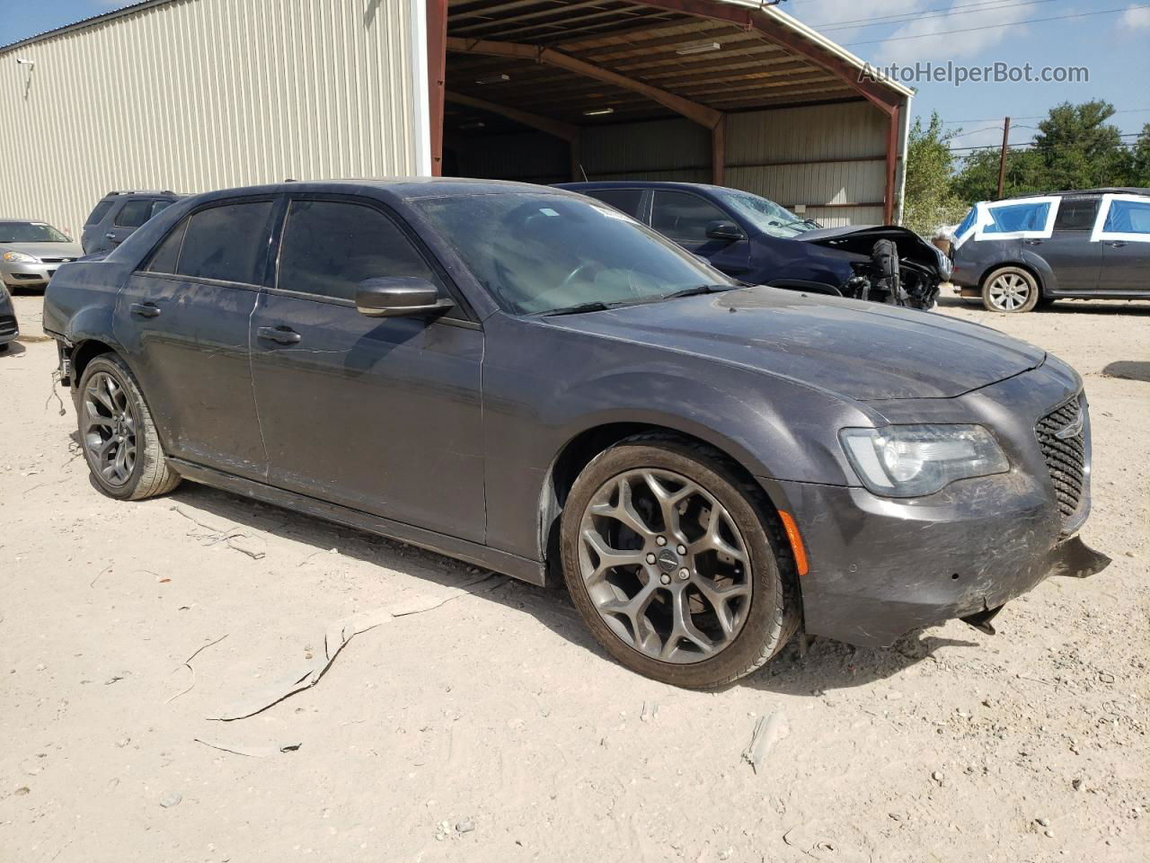 2016 Chrysler 300 S Gray vin: 2C3CCABT8GH329086