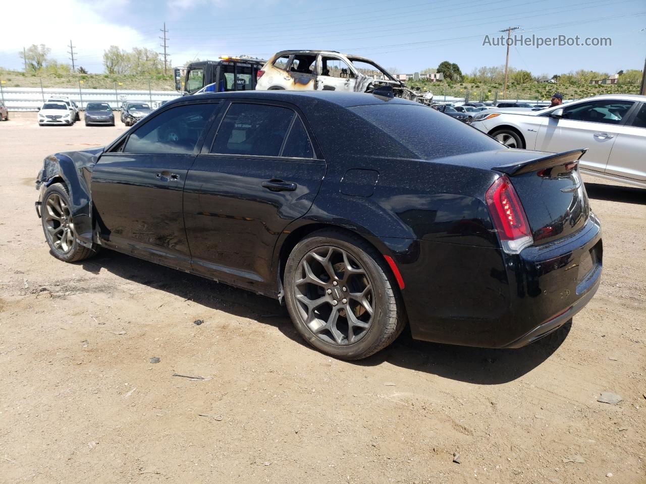 2017 Chrysler 300 S Black vin: 2C3CCABT8HH586184