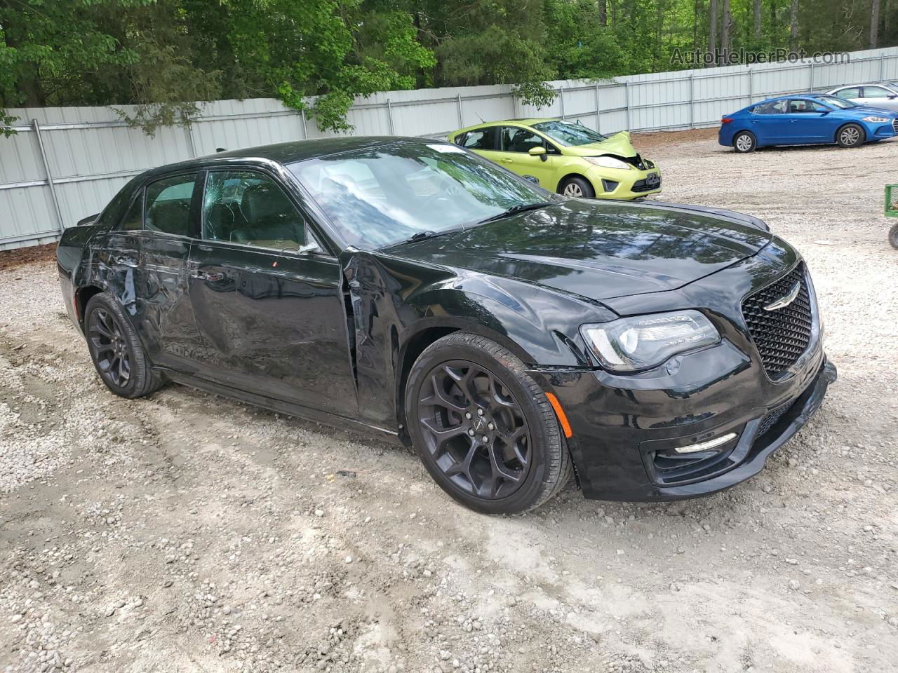 2019 Chrysler 300 S Black vin: 2C3CCABT8KH704886