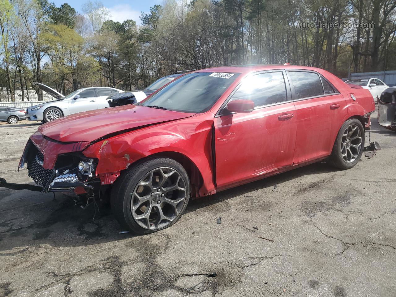 2016 Chrysler 300 S Red vin: 2C3CCABTXGH182172