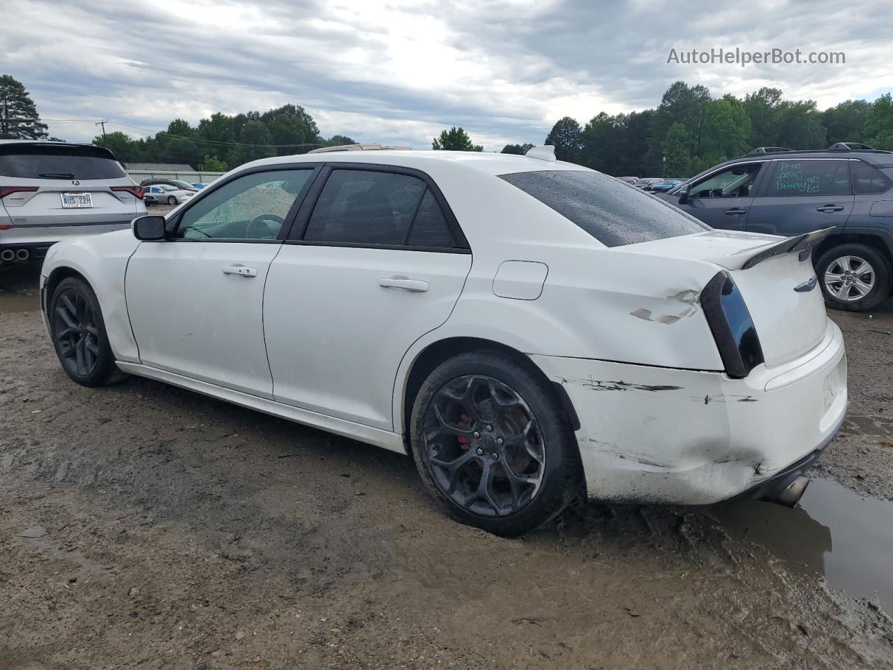 2016 Chrysler 300 S White vin: 2C3CCABTXGH244069