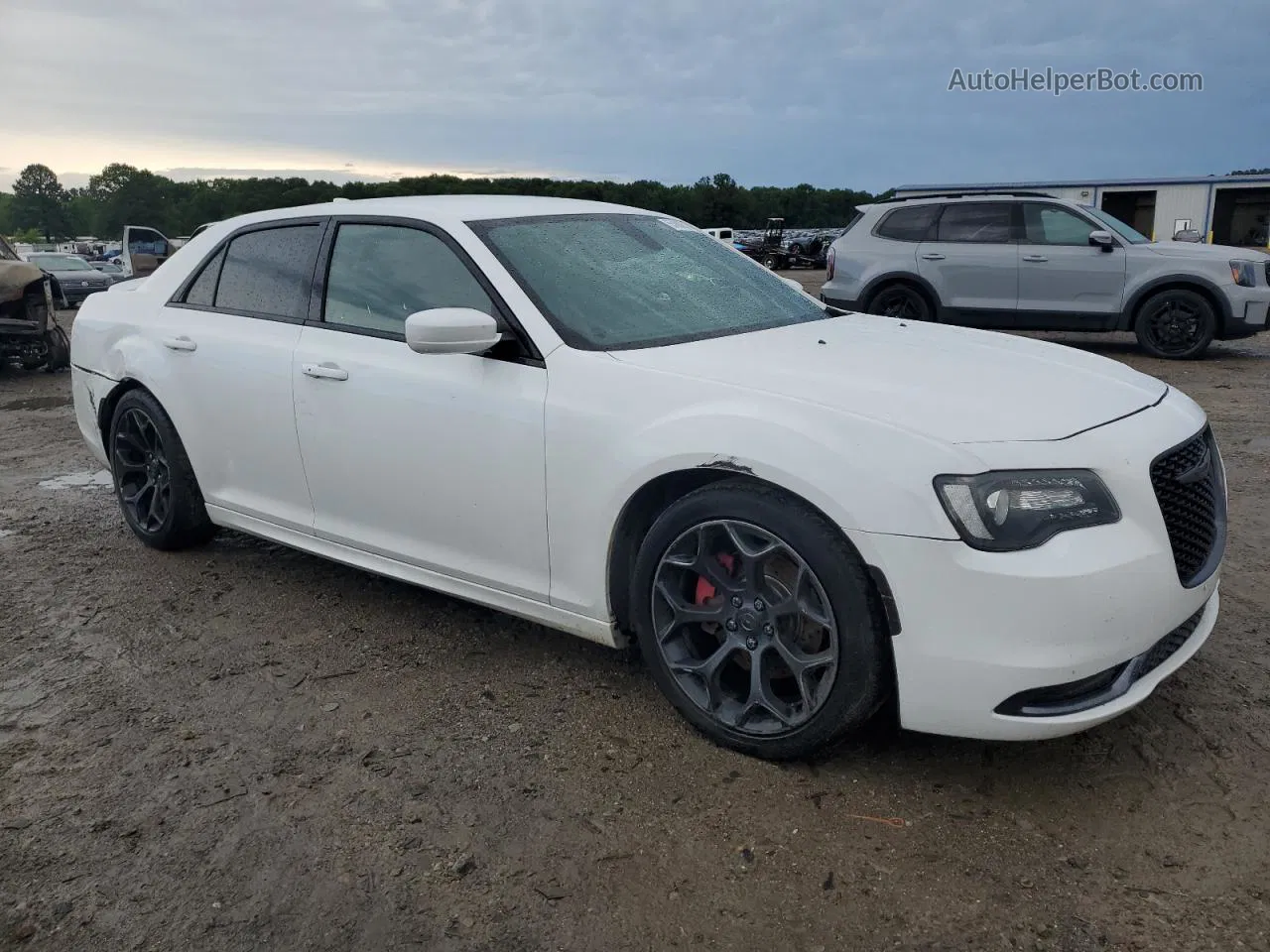 2016 Chrysler 300 S White vin: 2C3CCABTXGH244069