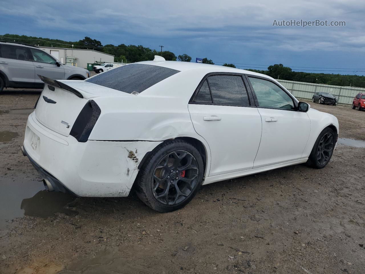 2016 Chrysler 300 S White vin: 2C3CCABTXGH244069