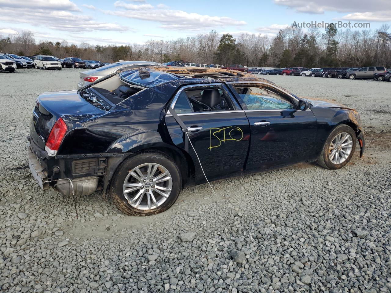 2016 Chrysler 300c  Black vin: 2C3CCAEG0GH127888