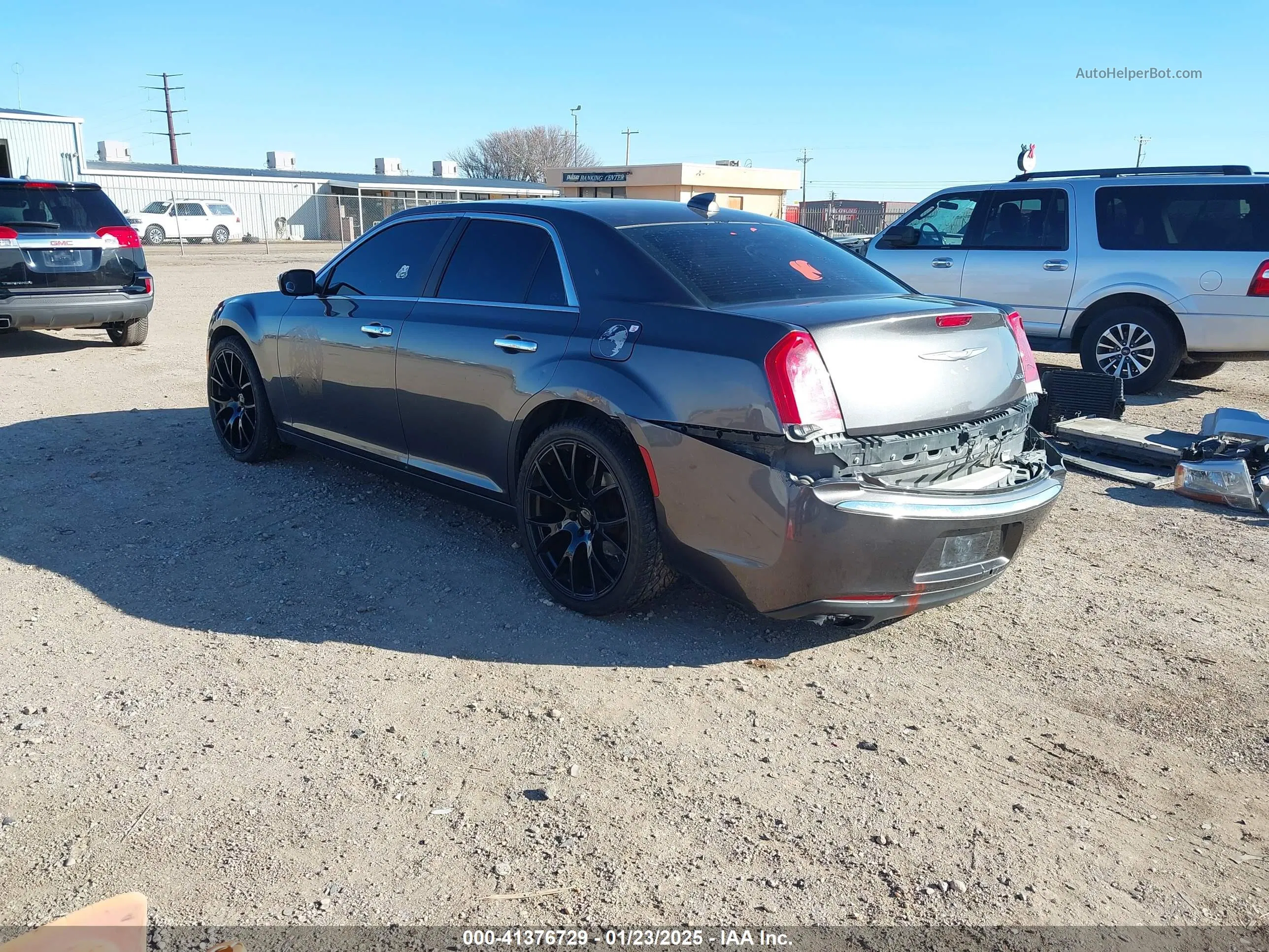 2016 Chrysler 300c   Gray vin: 2C3CCAEG0GH243446