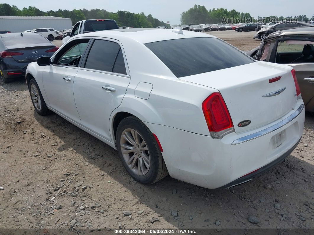 2016 Chrysler 300c   White vin: 2C3CCAEG0GH282439