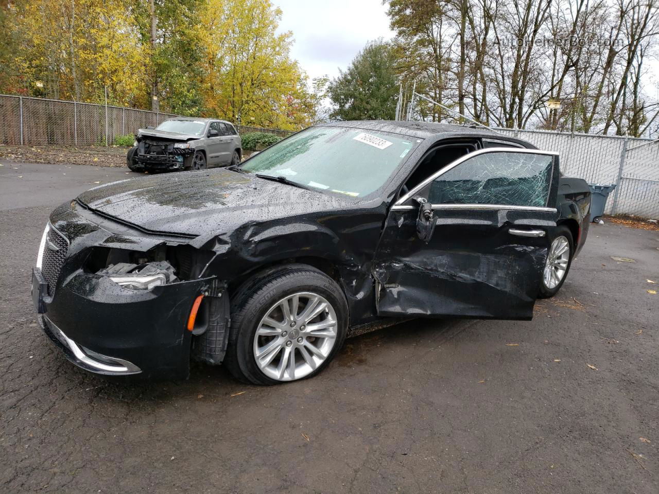 2016 Chrysler 300c  Черный vin: 2C3CCAEG0GH342381