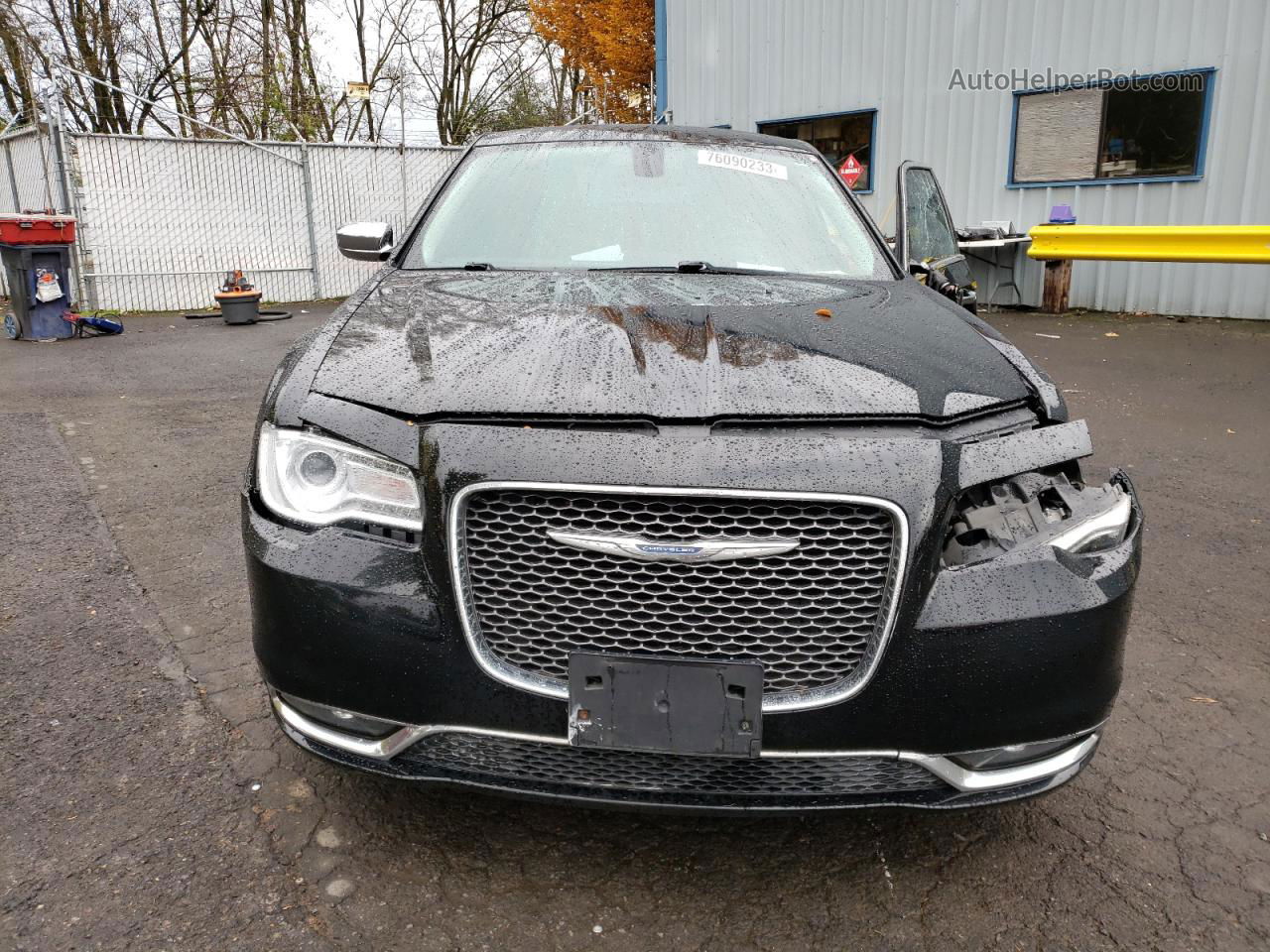 2016 Chrysler 300c  Черный vin: 2C3CCAEG0GH342381