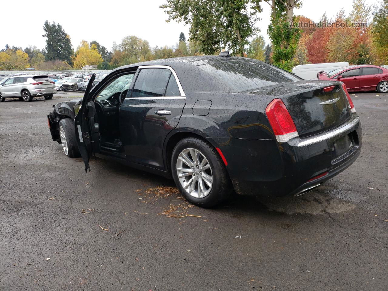 2016 Chrysler 300c  Черный vin: 2C3CCAEG0GH342381