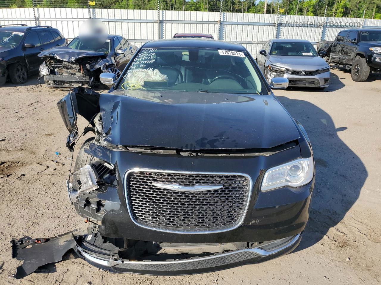 2017 Chrysler 300c  Black vin: 2C3CCAEG0HH549788