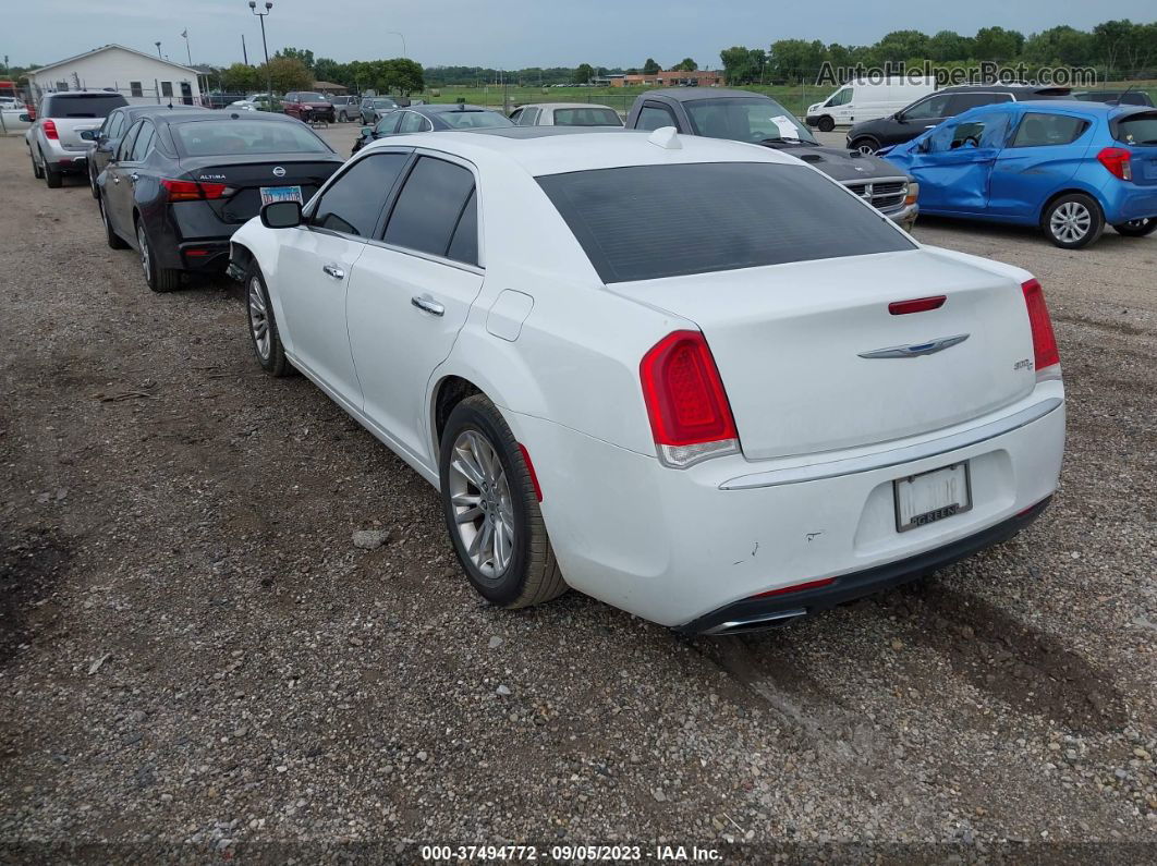 2017 Chrysler 300 300c Белый vin: 2C3CCAEG0HH559785