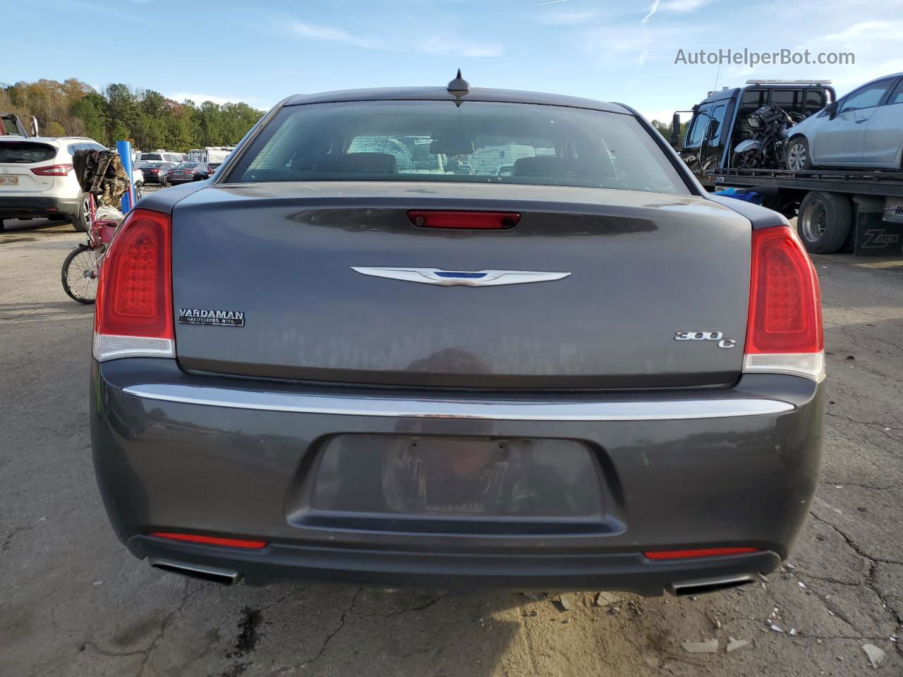 2017 Chrysler 300c  Gray vin: 2C3CCAEG0HH662480