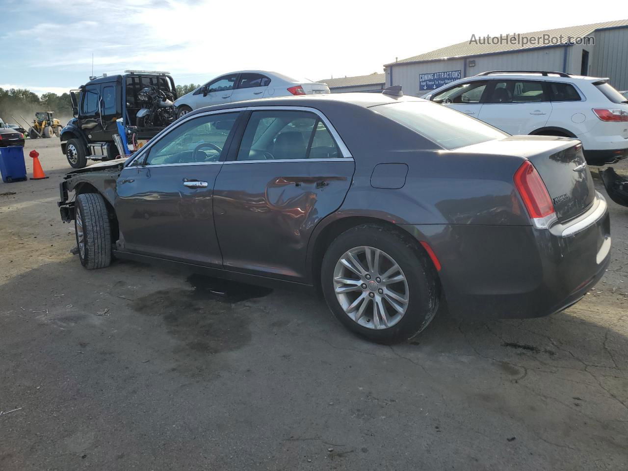 2017 Chrysler 300c  Gray vin: 2C3CCAEG0HH662480