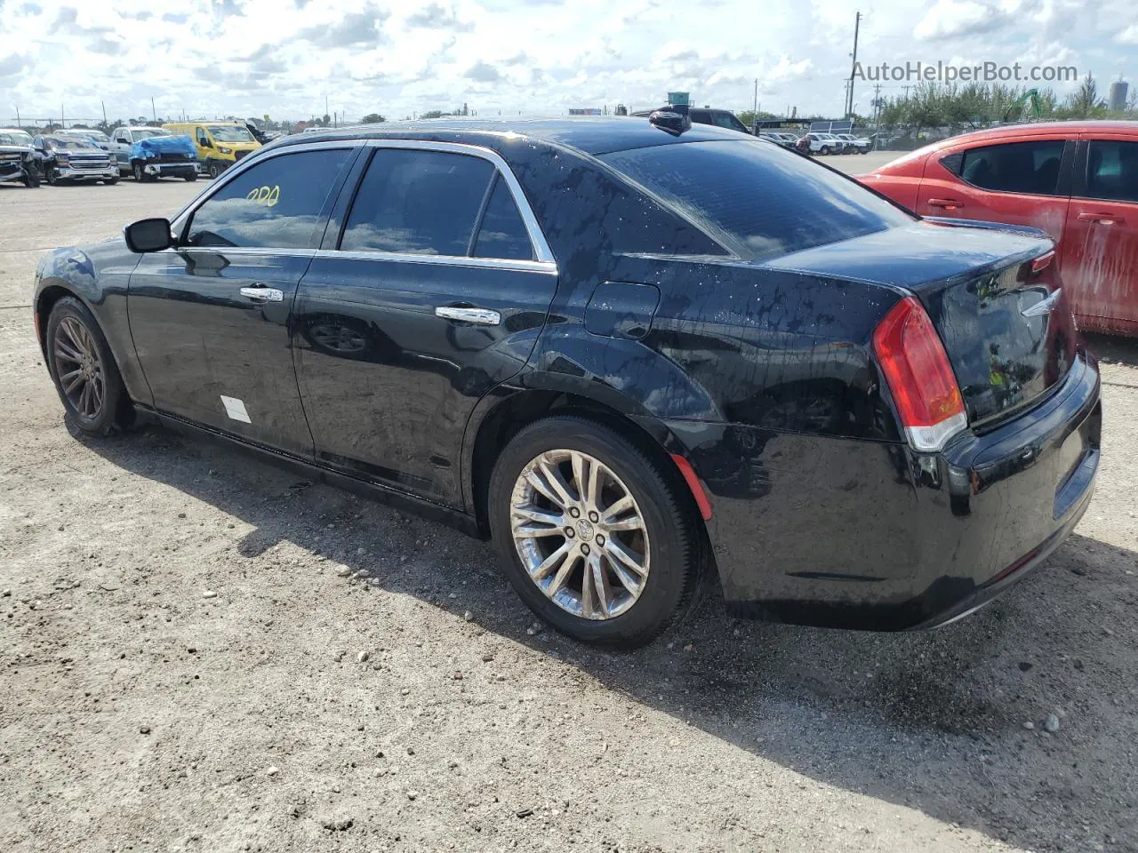 2017 Chrysler 300c  Черный vin: 2C3CCAEG0HH663550