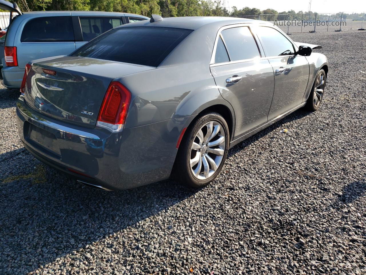 2019 Chrysler 300 Limited Gray vin: 2C3CCAEG0KH536076