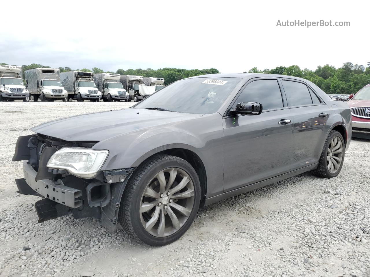 2019 Chrysler 300 Limited Gray vin: 2C3CCAEG0KH564704