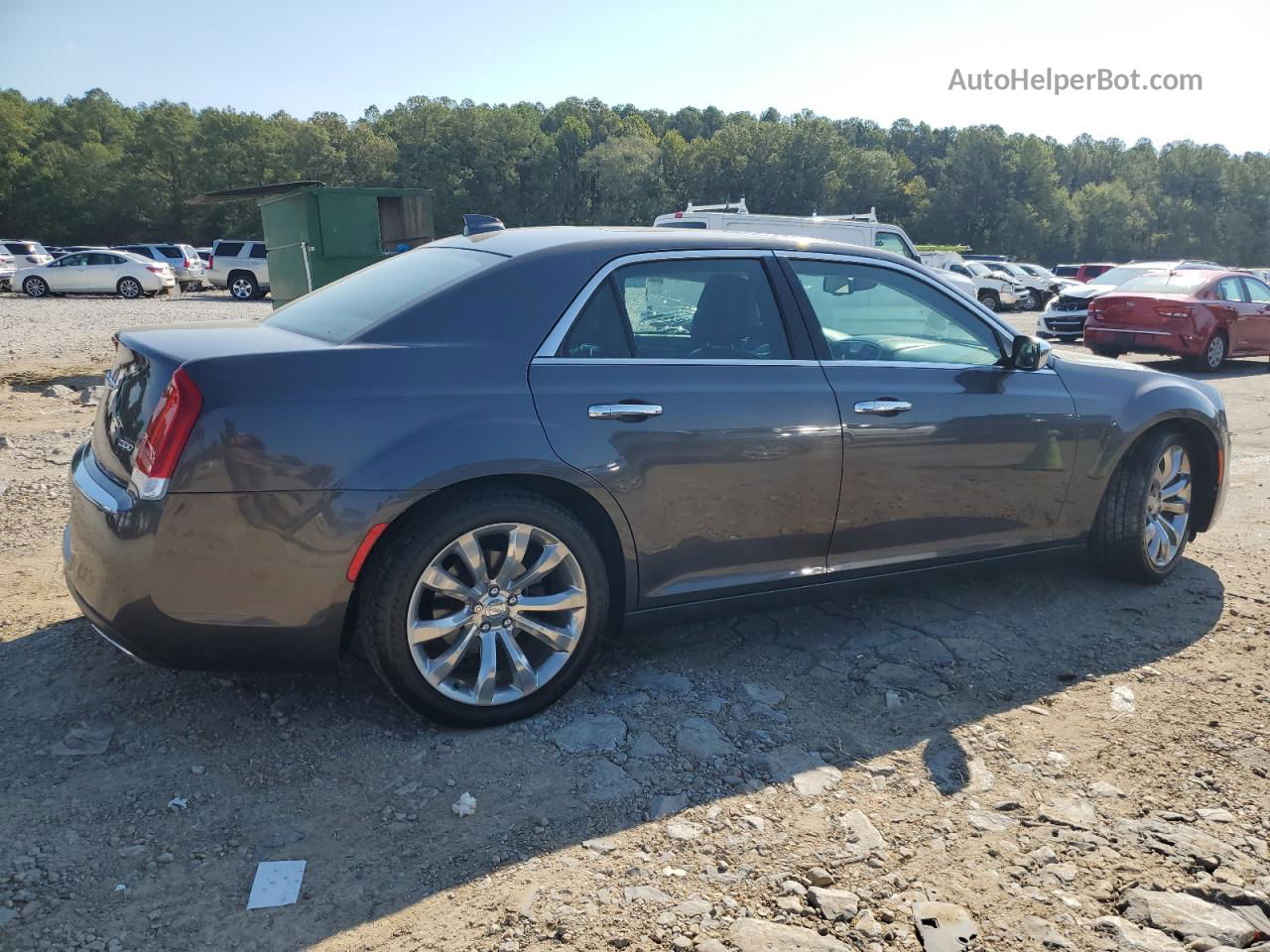 2019 Chrysler 300 Limited Gray vin: 2C3CCAEG0KH631303