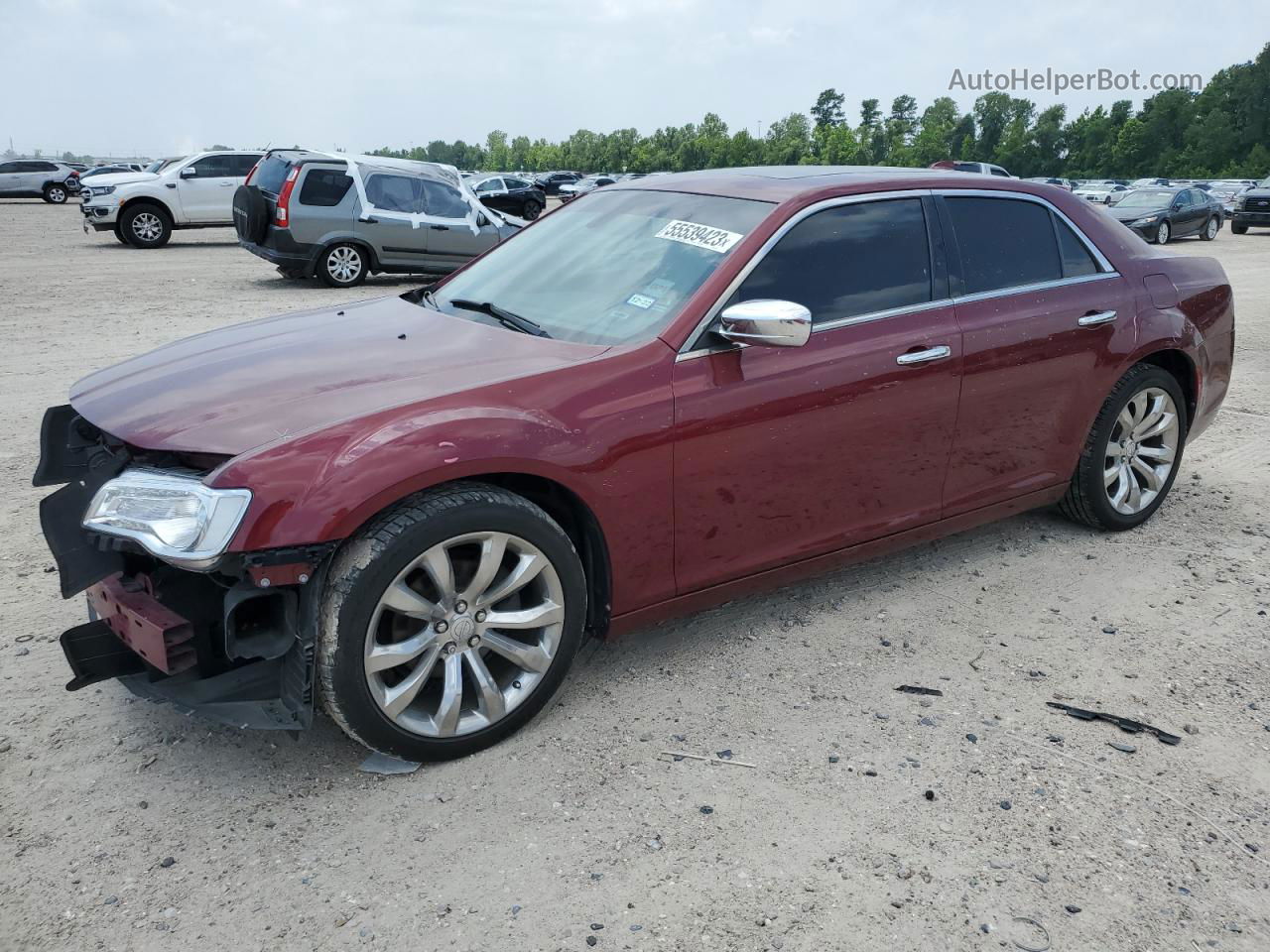 2019 Chrysler 300 Limited Red vin: 2C3CCAEG0KH634251