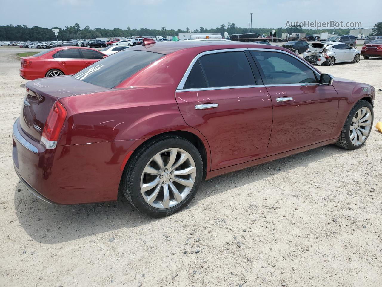 2019 Chrysler 300 Limited Red vin: 2C3CCAEG0KH634251