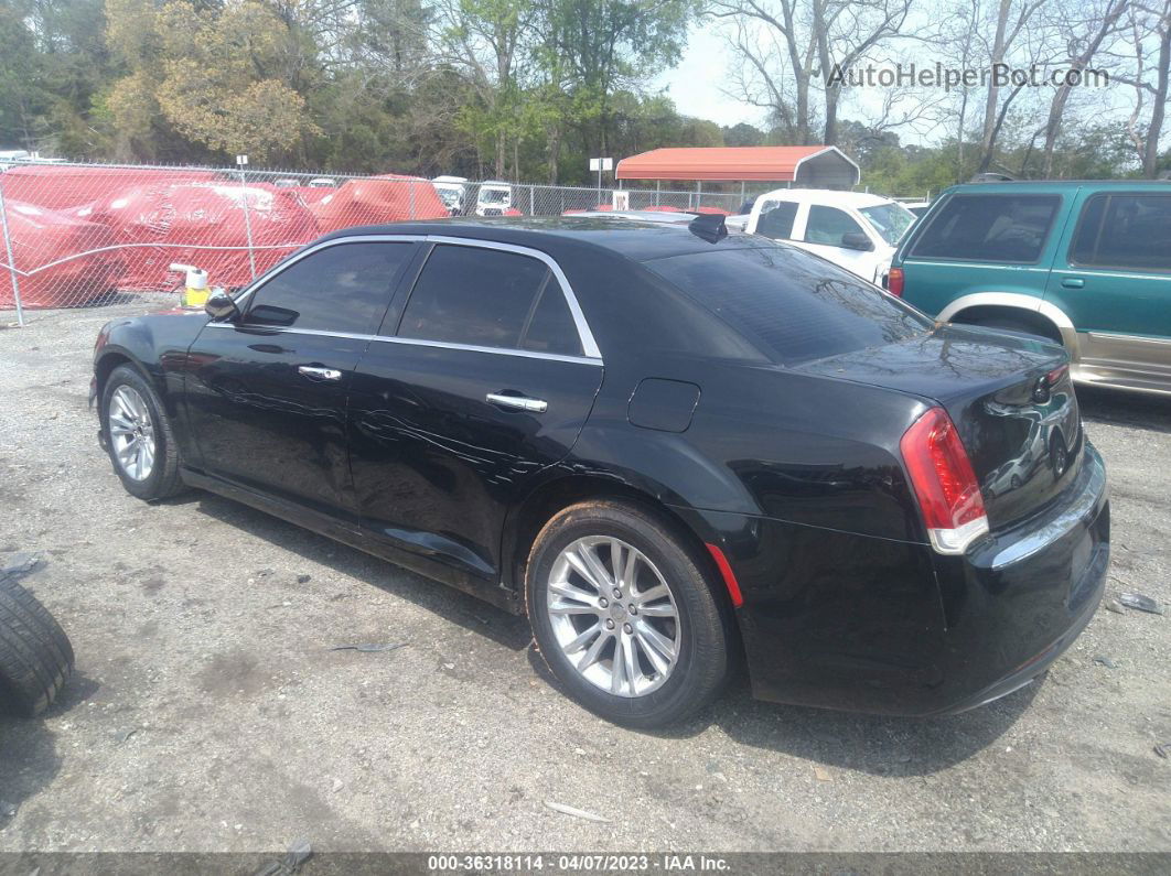 2016 Chrysler 300 300c Черный vin: 2C3CCAEG1GH182107