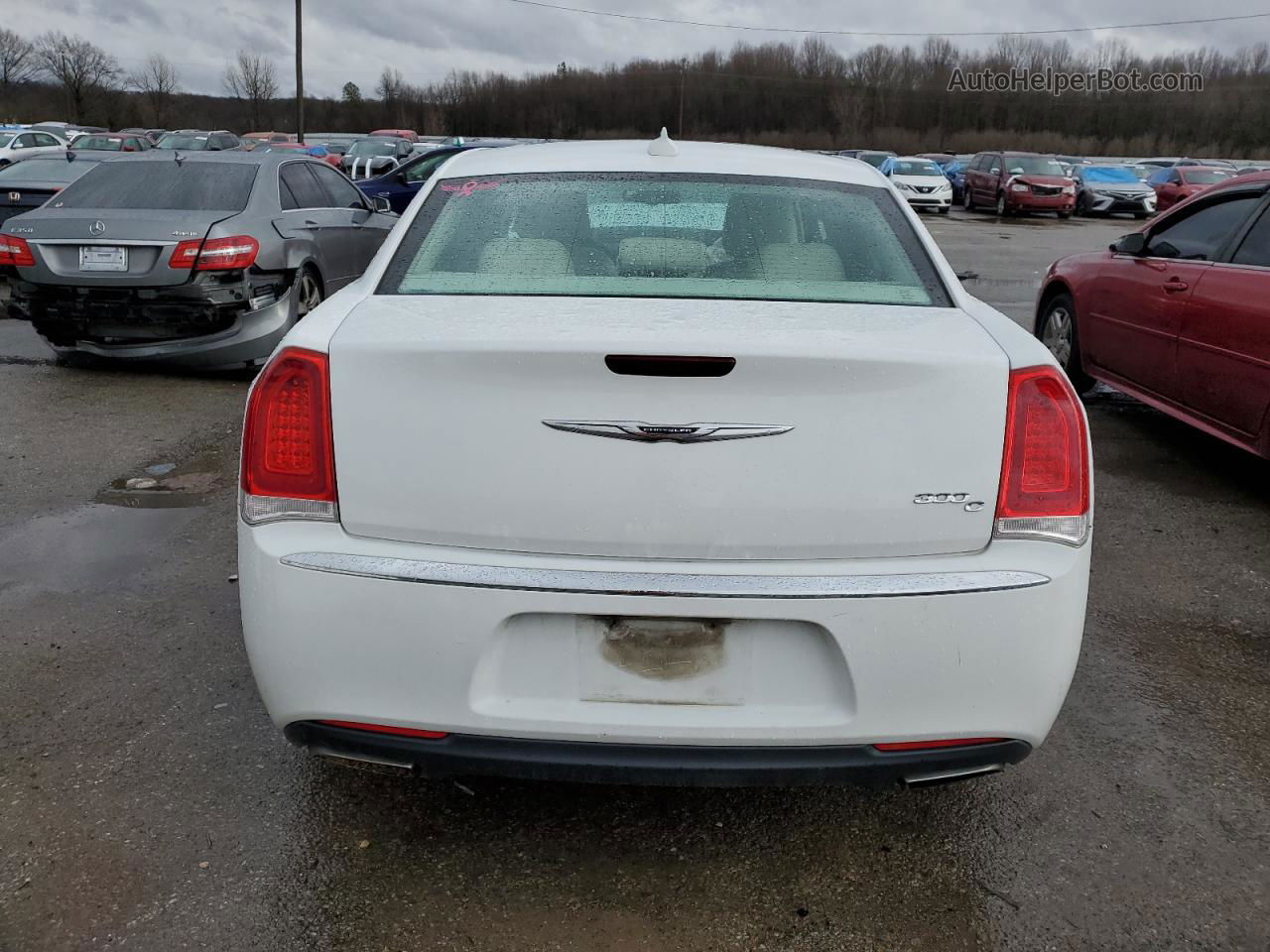 2016 Chrysler 300c  Белый vin: 2C3CCAEG1GH197870