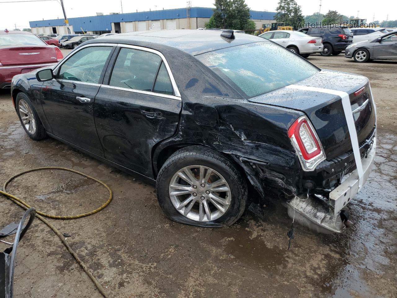 2016 Chrysler 300c  Черный vin: 2C3CCAEG1GH243567