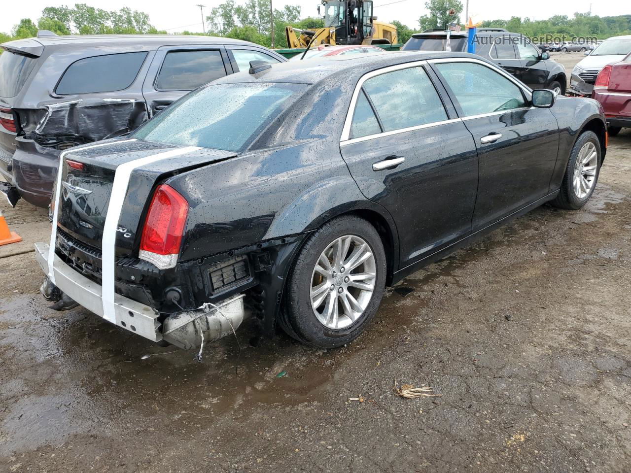 2016 Chrysler 300c  Черный vin: 2C3CCAEG1GH243567