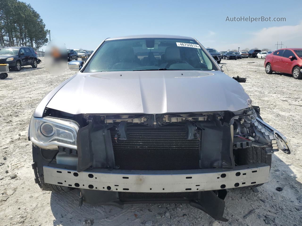 2016 Chrysler 300c  Серебряный vin: 2C3CCAEG1GH282370