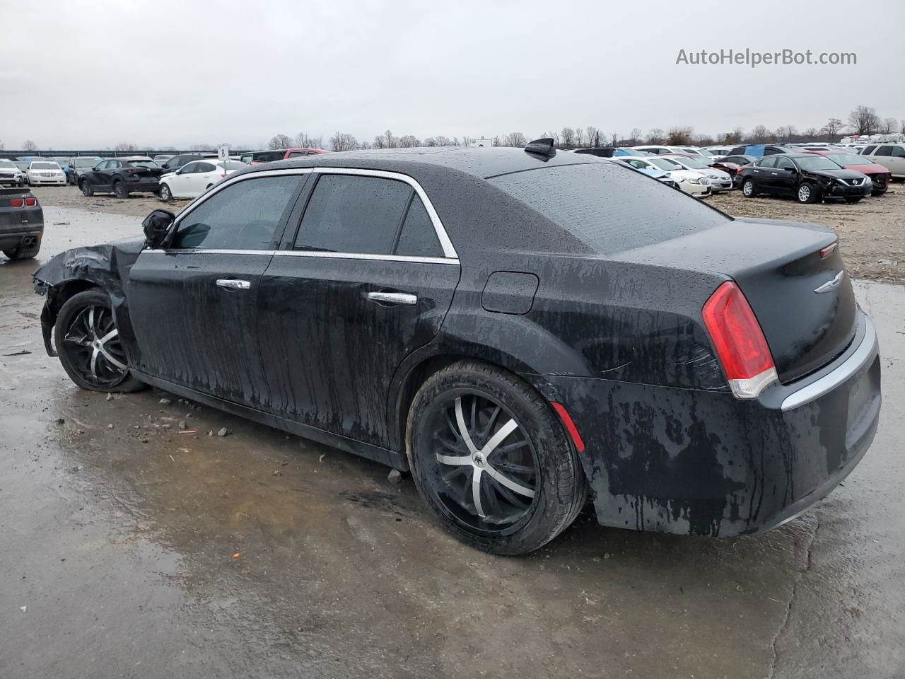 2017 Chrysler 300c  Черный vin: 2C3CCAEG1HH565224