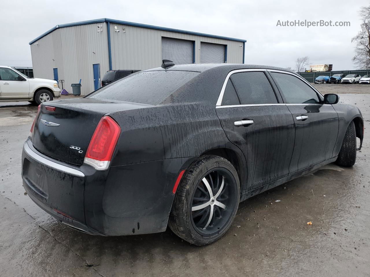 2017 Chrysler 300c  Черный vin: 2C3CCAEG1HH565224