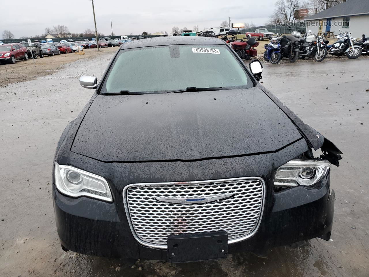 2017 Chrysler 300c  Черный vin: 2C3CCAEG1HH565224