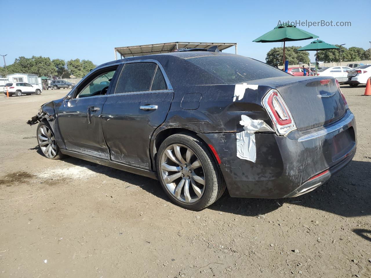 2019 Chrysler 300 Limited Серый vin: 2C3CCAEG1KH536653