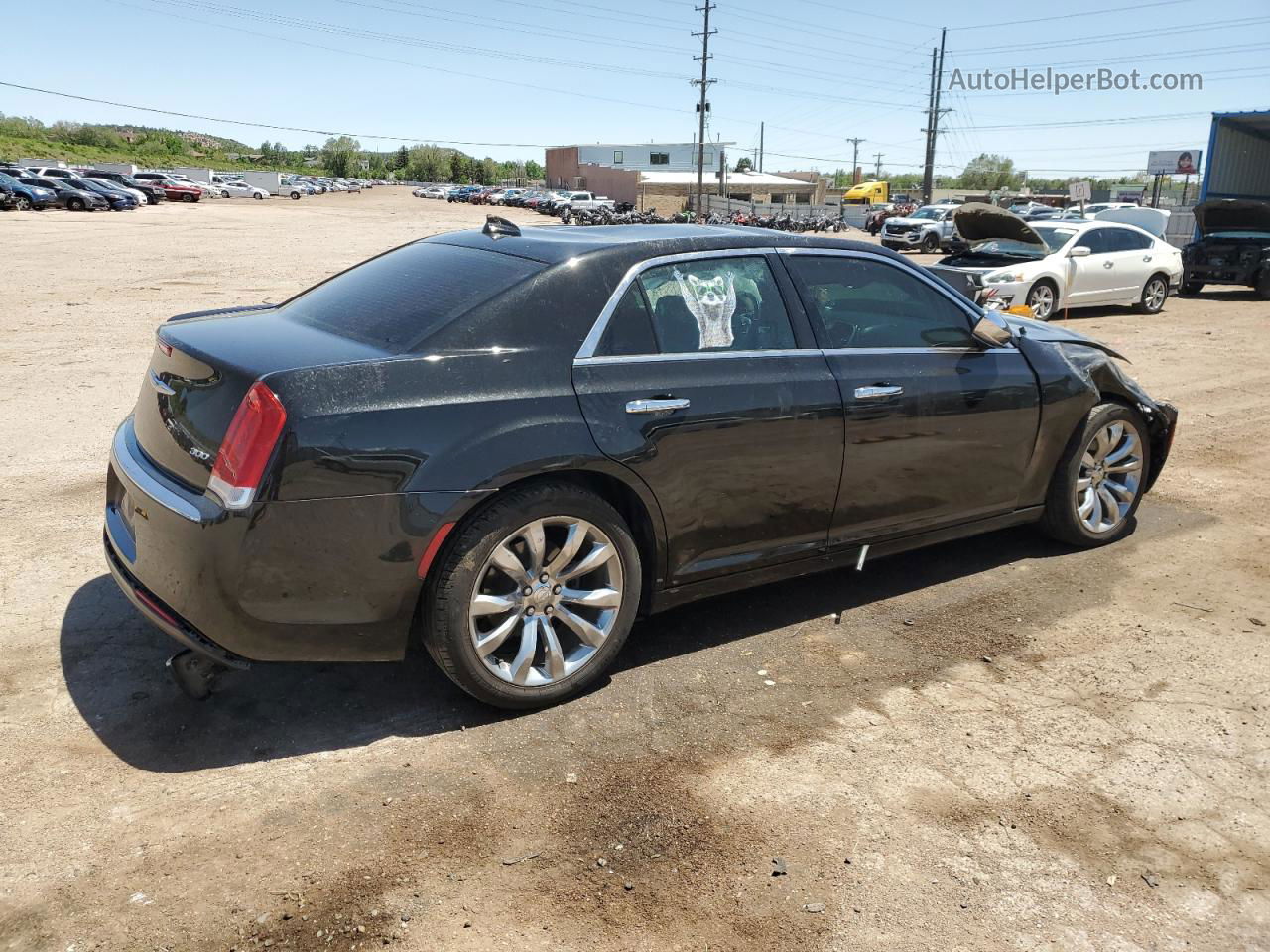 2019 Chrysler 300 Limited Black vin: 2C3CCAEG1KH697973