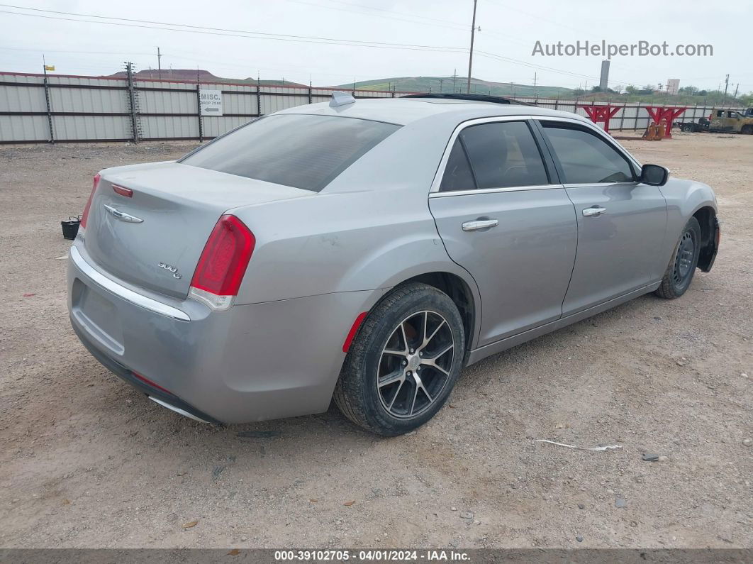 2016 Chrysler 300c   Silver vin: 2C3CCAEG2GH212215