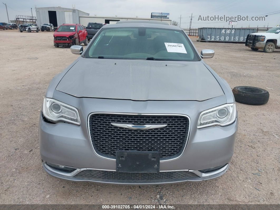 2016 Chrysler 300c   Silver vin: 2C3CCAEG2GH212215