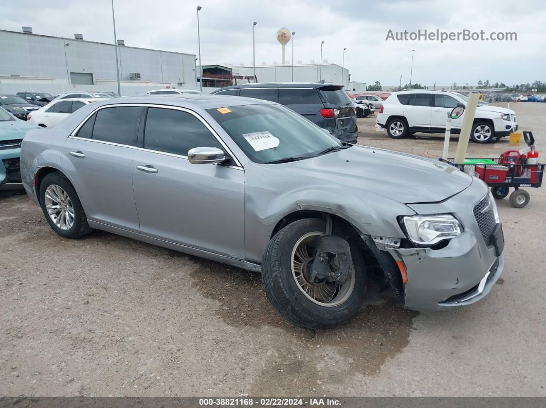 2017 Chrysler 300c   Silver vin: 2C3CCAEG2HH549954