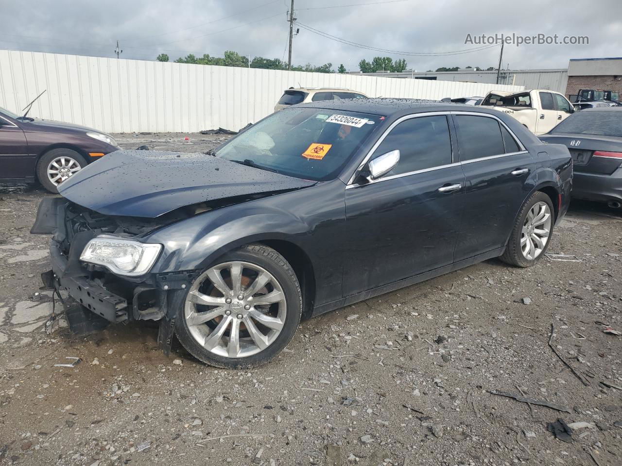 2017 Chrysler 300c  Синий vin: 2C3CCAEG2HH586289