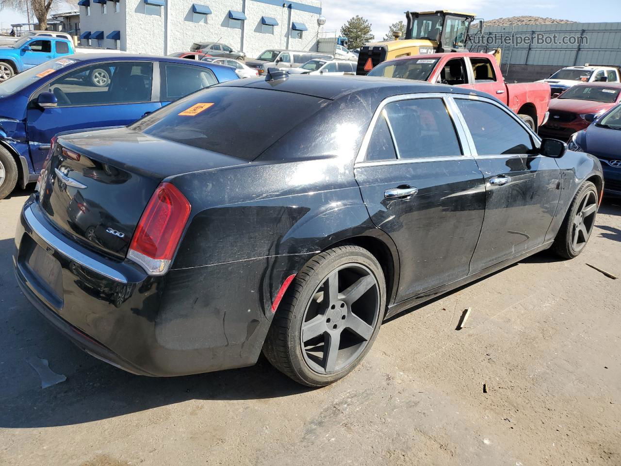 2019 Chrysler 300 Limited Черный vin: 2C3CCAEG2KH568642