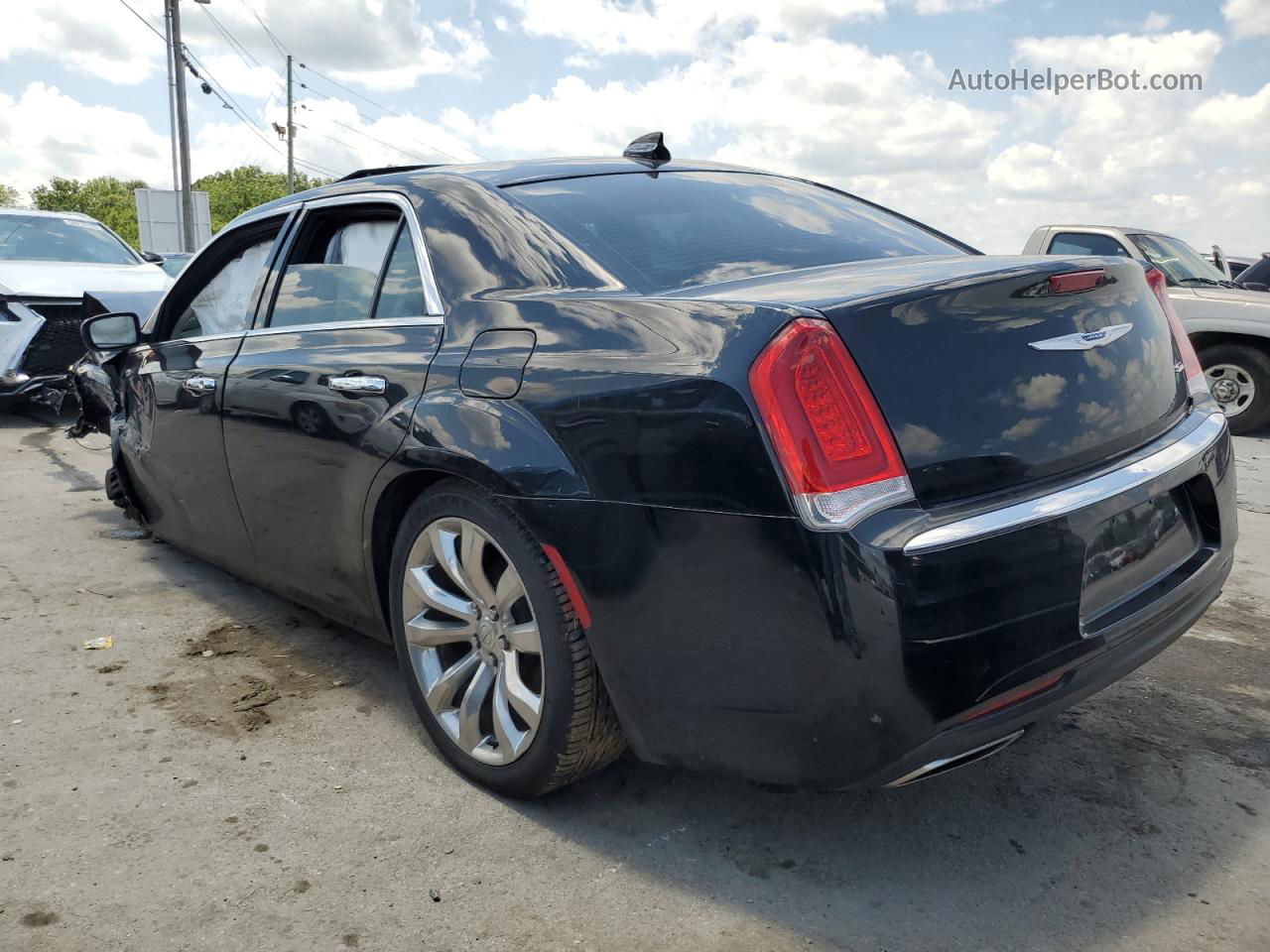 2019 Chrysler 300 Limited Black vin: 2C3CCAEG2KH585747