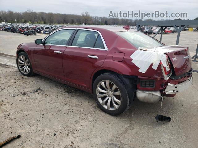 2019 Chrysler 300 Limited Maroon vin: 2C3CCAEG2KH697822