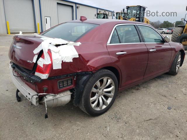 2019 Chrysler 300 Limited Maroon vin: 2C3CCAEG2KH697822