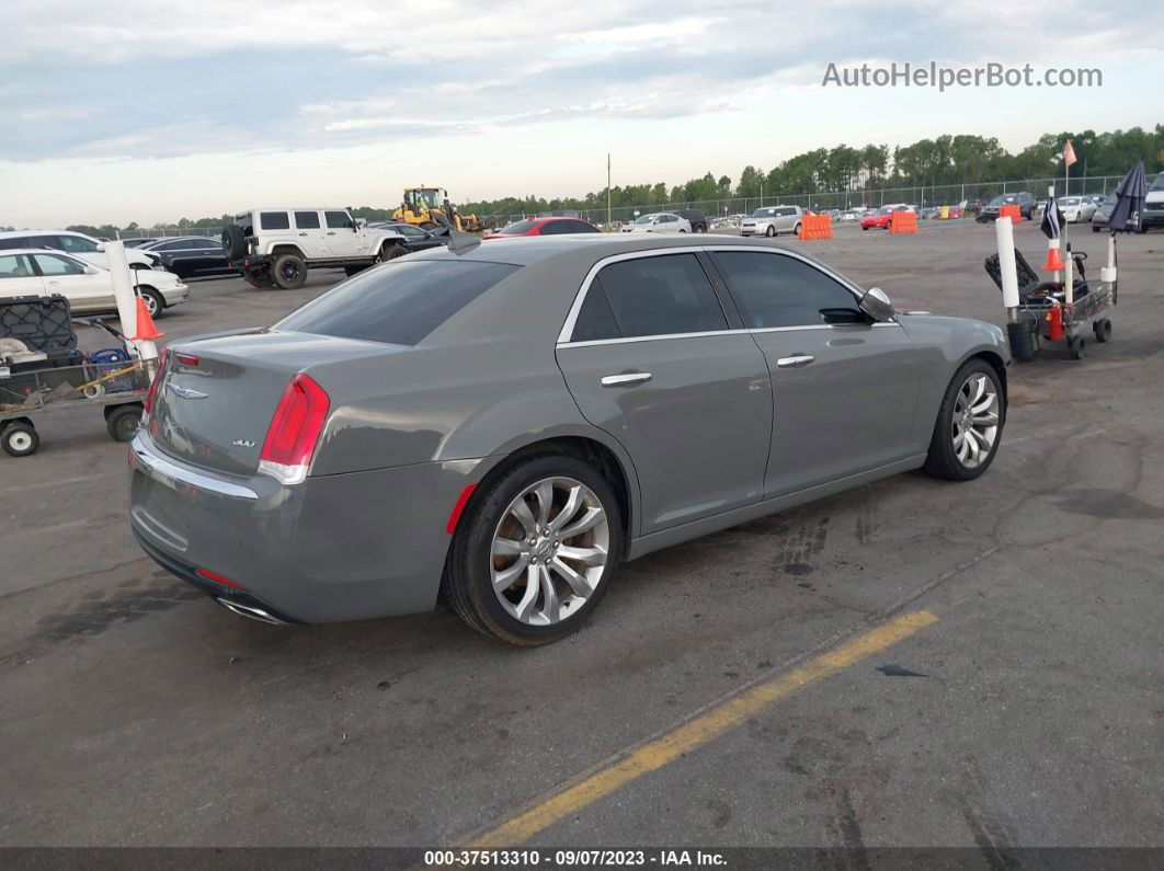 2019 Chrysler 300 Limited Gray vin: 2C3CCAEG2KH722444