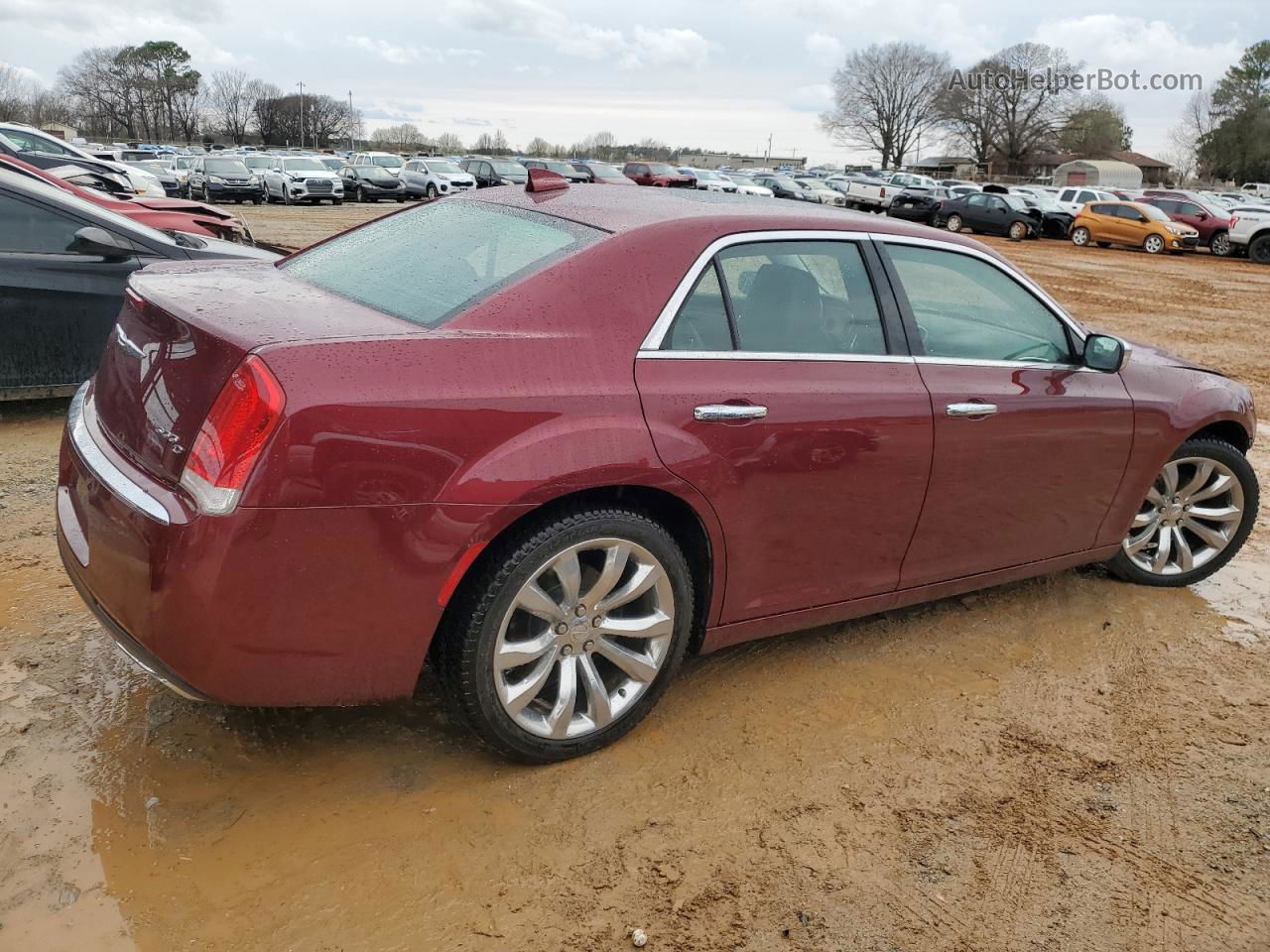 2016 Chrysler 300c  Maroon vin: 2C3CCAEG3GH135404