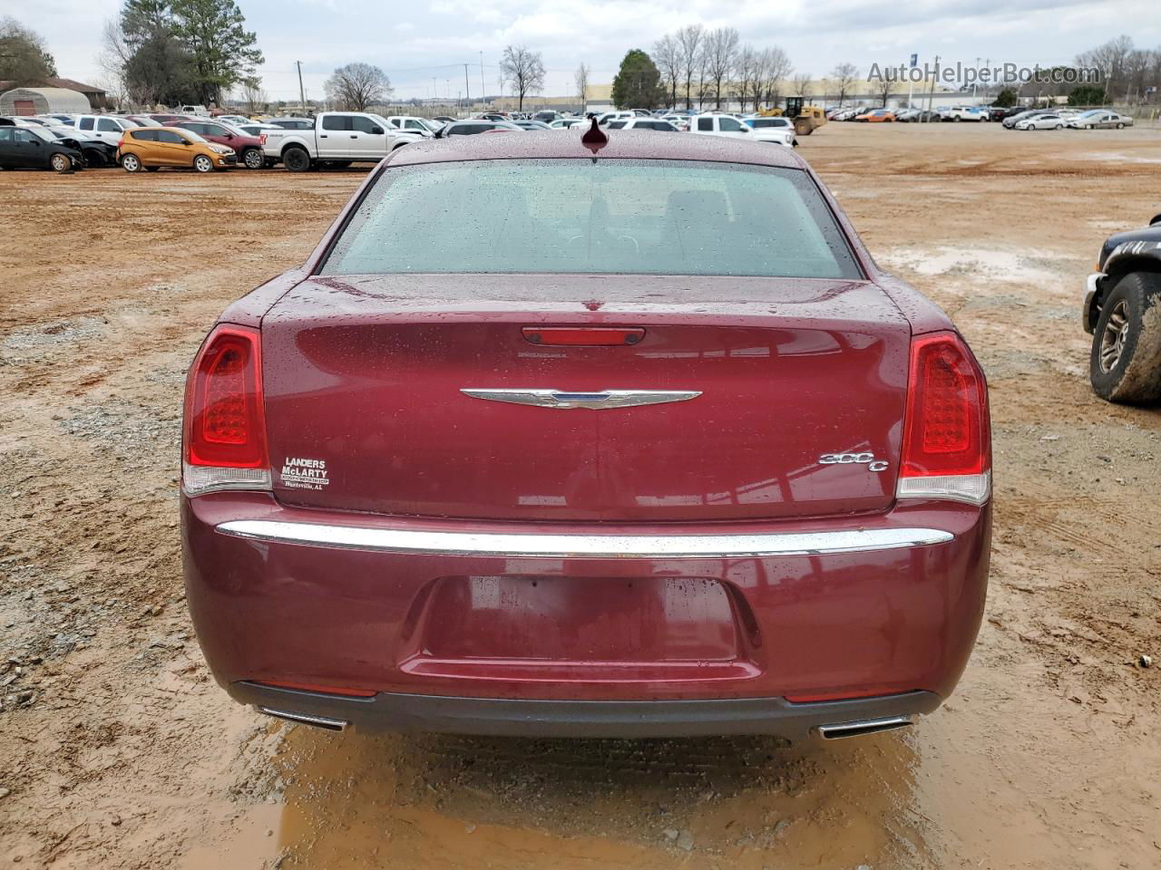 2016 Chrysler 300c  Maroon vin: 2C3CCAEG3GH135404