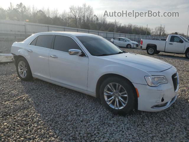 2016 Chrysler 300c  White vin: 2C3CCAEG3GH212384