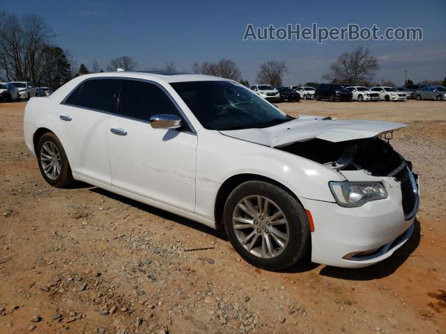 2016 Chrysler 300c  White vin: 2C3CCAEG3GH320357